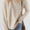 Tiffany Textured Thumbhole Sleeve Top